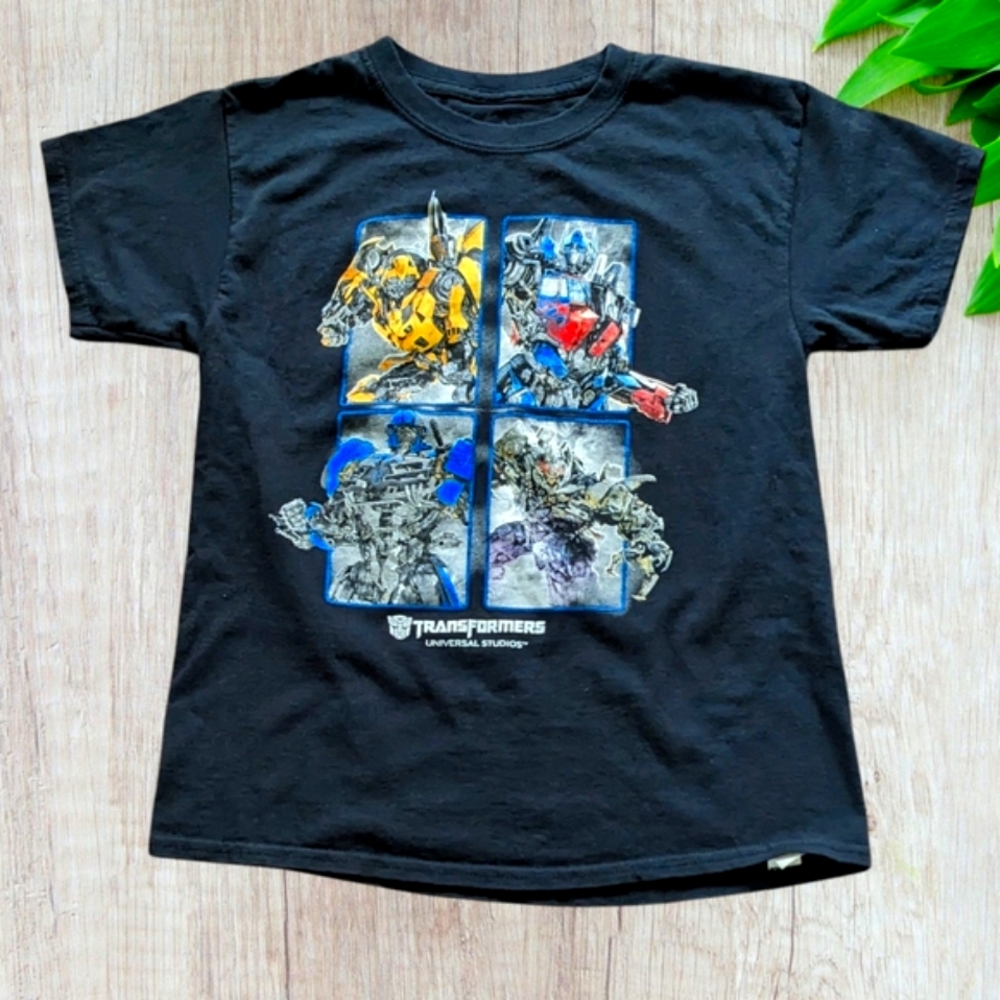 Big Boy Universal Studio Transformers T-shirt Black T-Shirt Size M